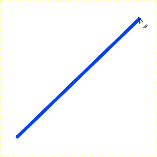 Click to draw line